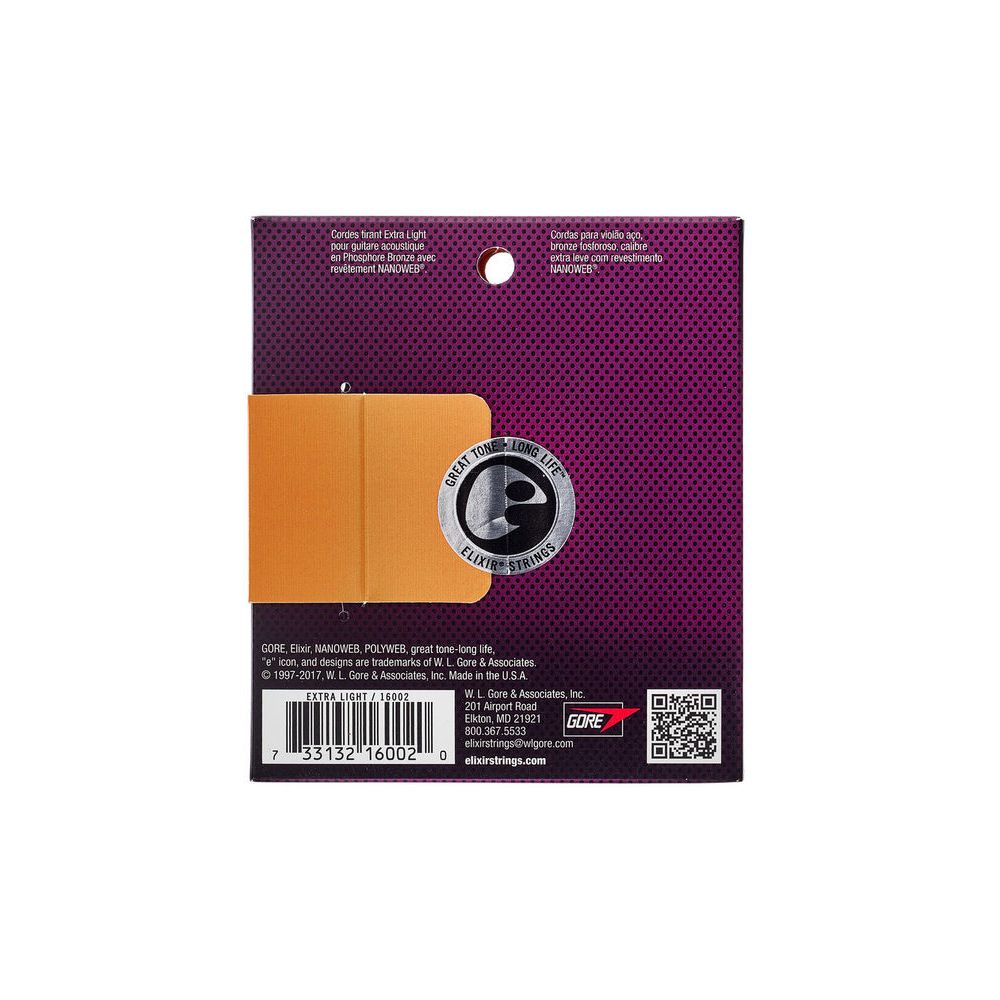 Elixir Nanoweb Extra Light Phosphor – Thomann Ireland