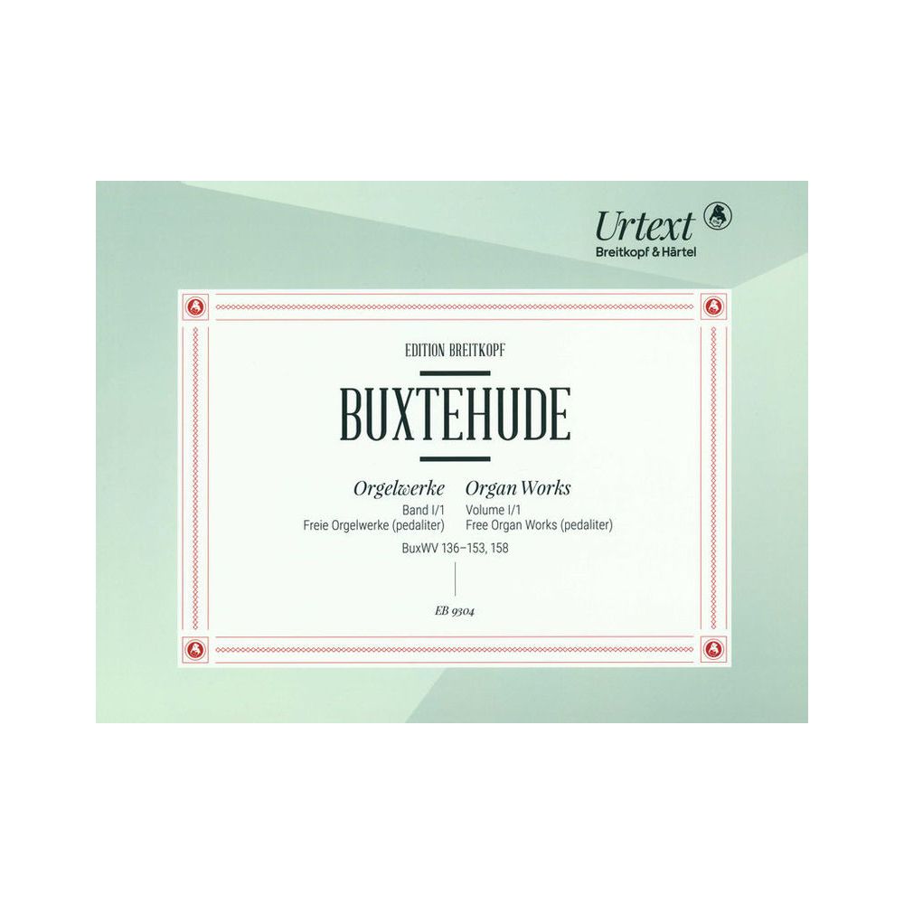 Breitkopf & Härtel Buxtehude Orgelwerke Set 1 – Thomann Ireland