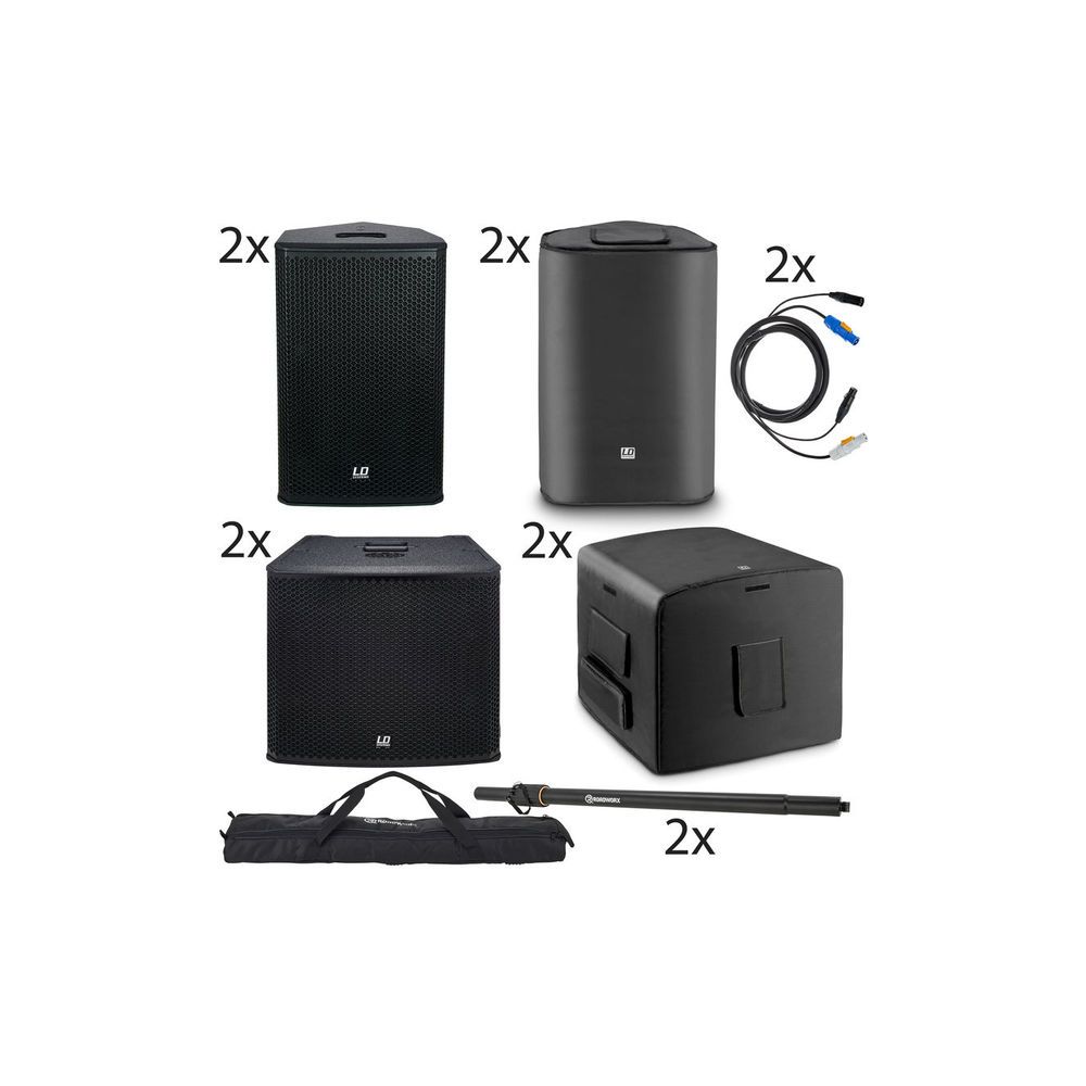 LD Systems Stinger 10/Sub15 Power Bundle – Thomann Ireland