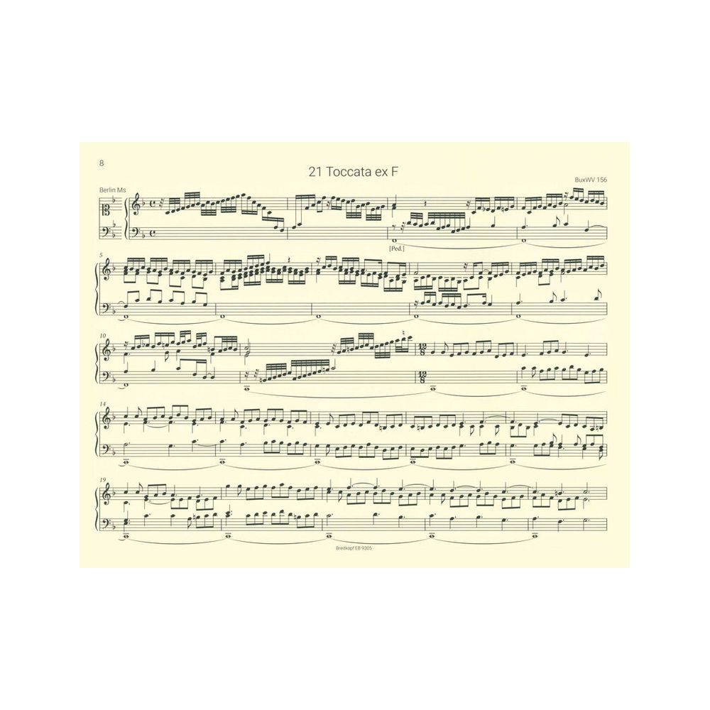 Breitkopf & Härtel Buxtehude Orgelwerke Set 1 – Thomann Ireland