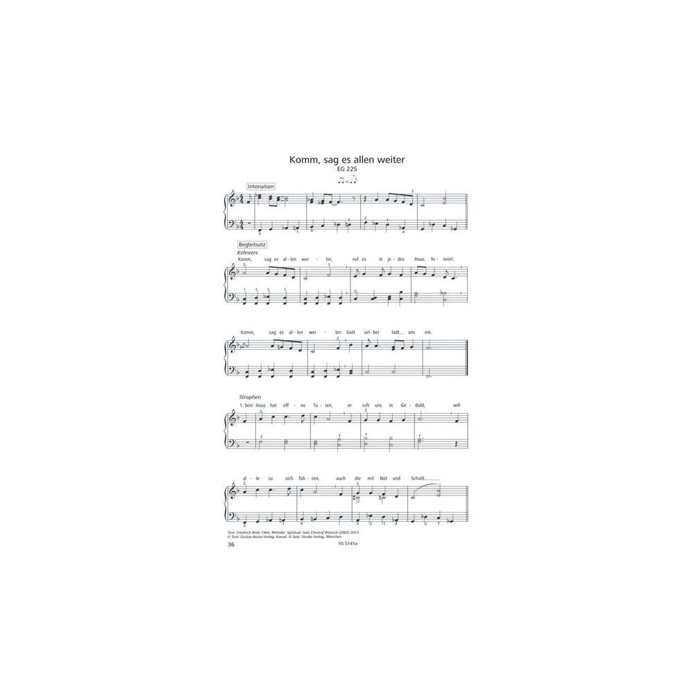Strube Verlag Klavierbuch Gottesdienst 1 – Thomann Ireland