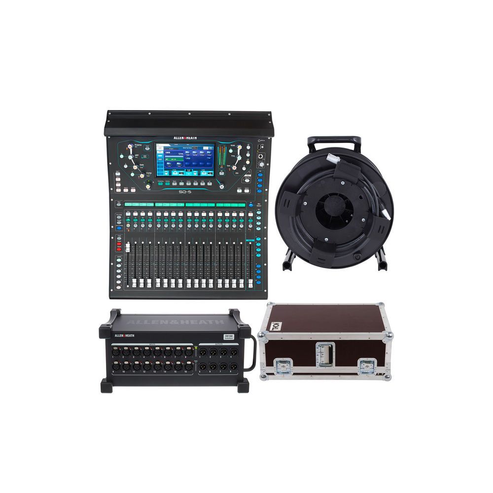 Allen & Heath SQ5, Case, DX168/X Bundle I – Thomann Ireland