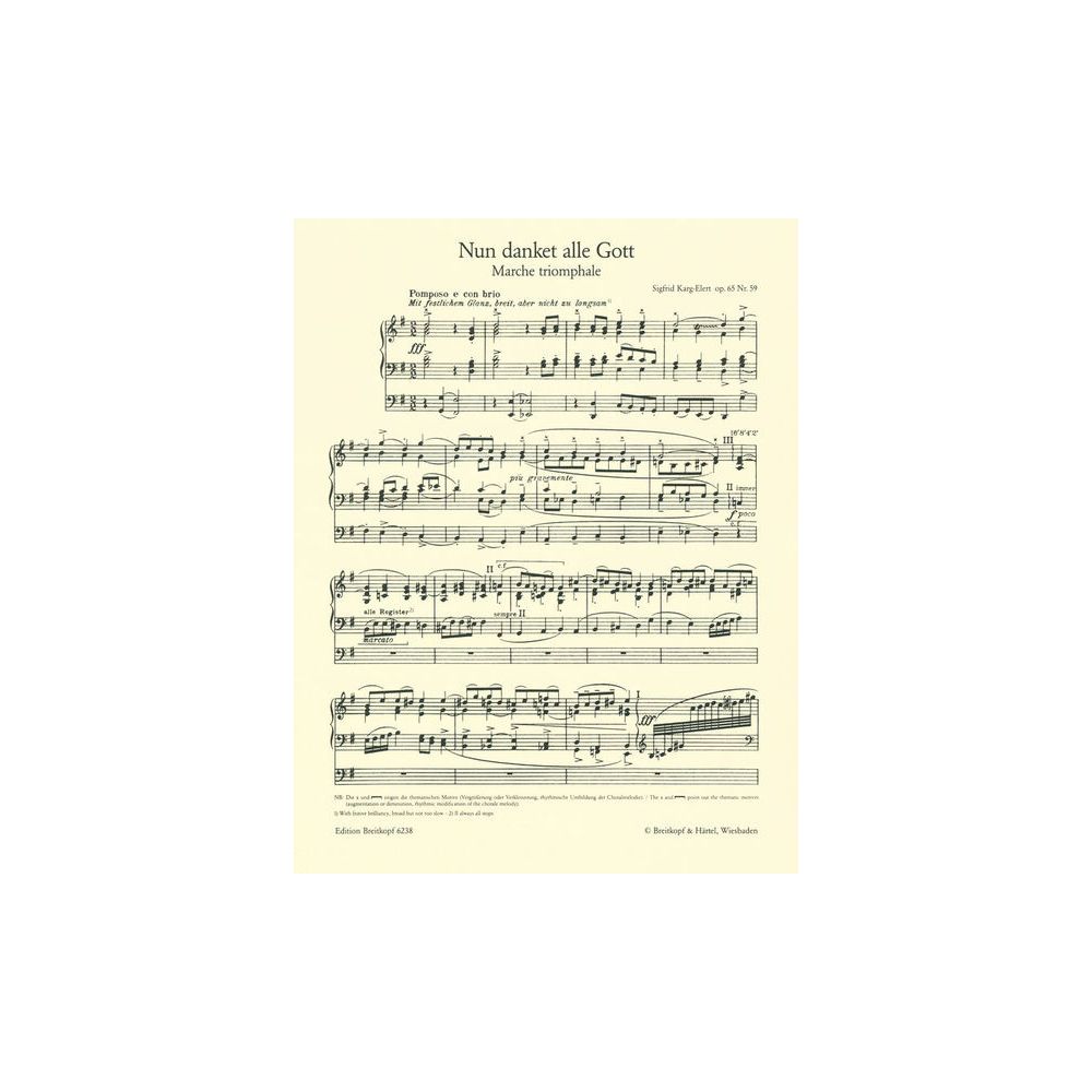 Breitkopf & Härtel Karg