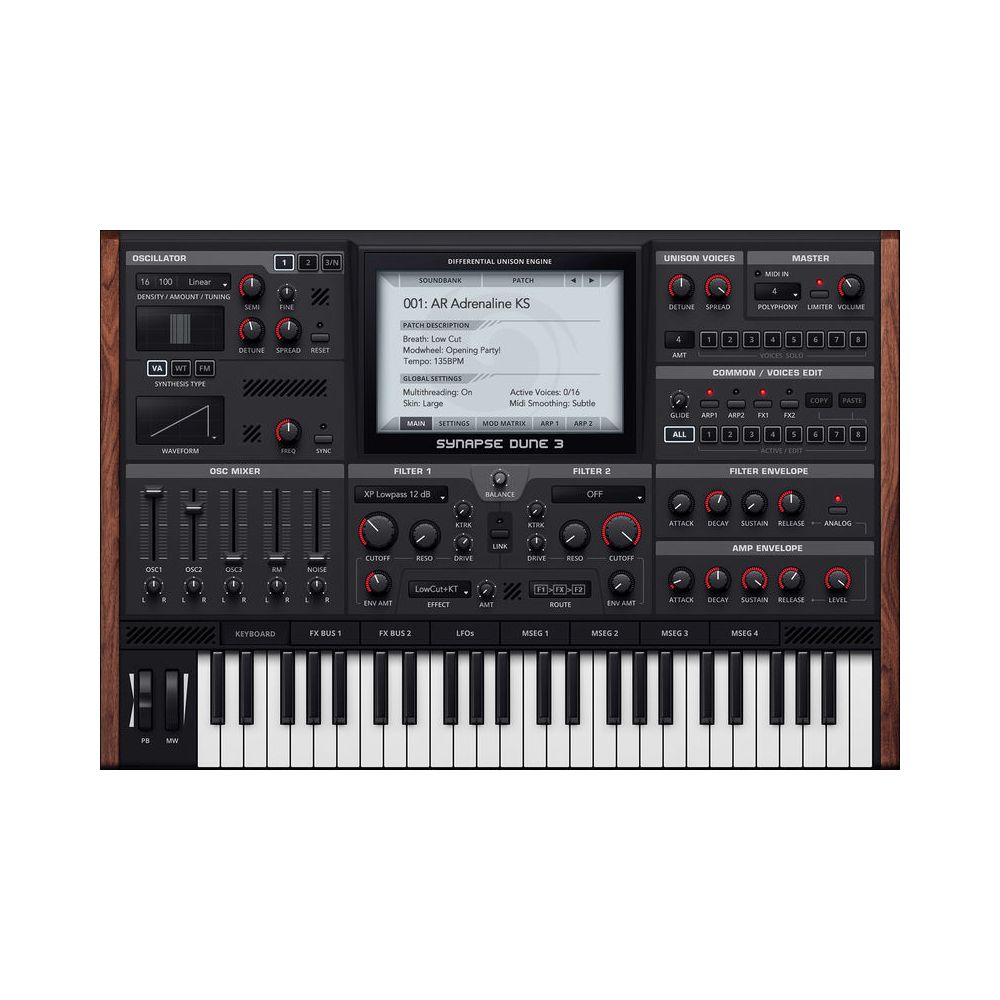 Synapse Audio Dune 3 – Thomann Ireland