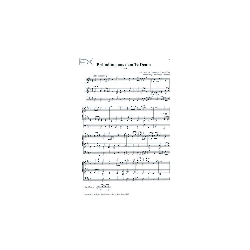 Dr. J. Butz Musikverlag Best Loved Melodies 1 Organ – Thomann Ireland