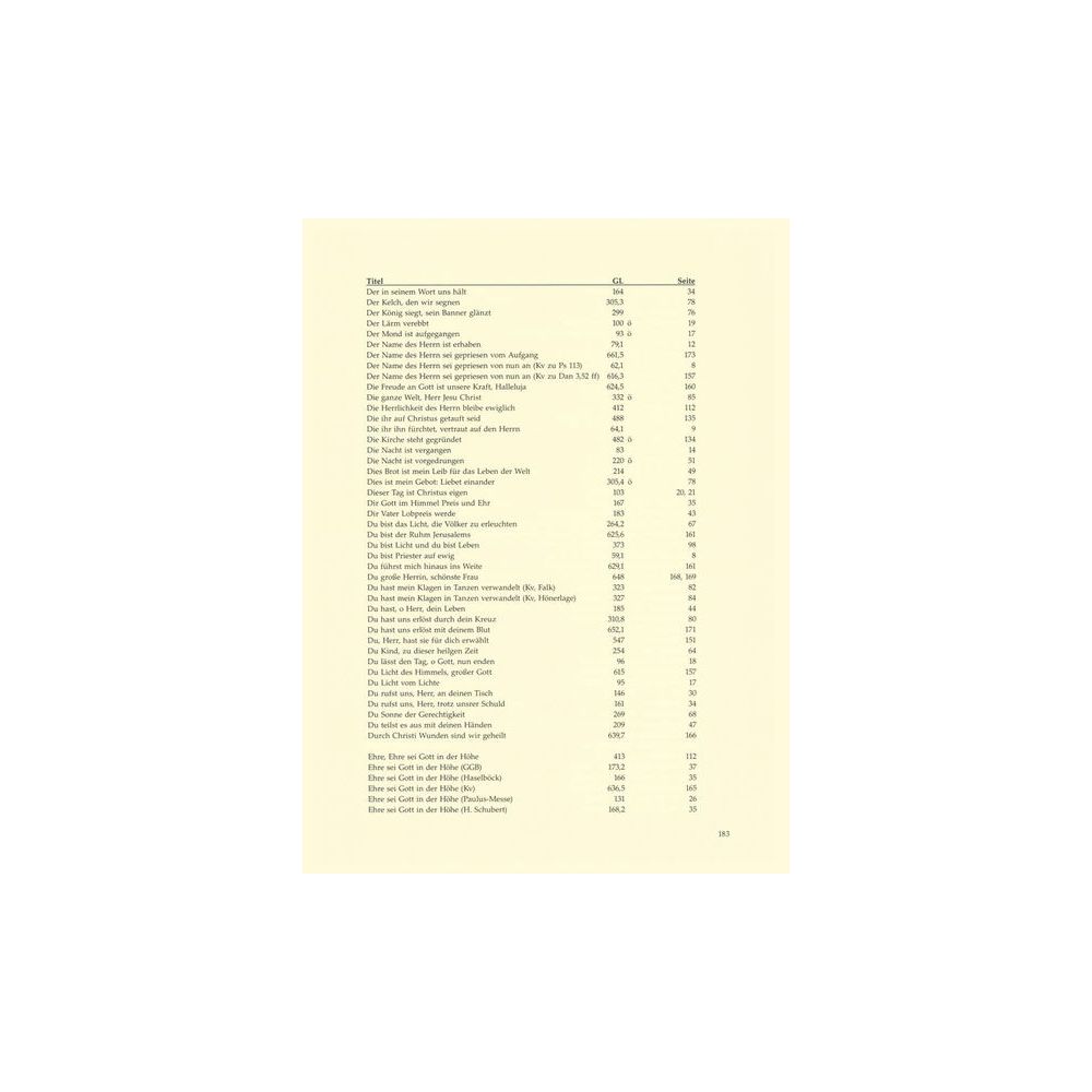 Bärenreiter Intonationen zum Gotteslob – Thomann Ireland