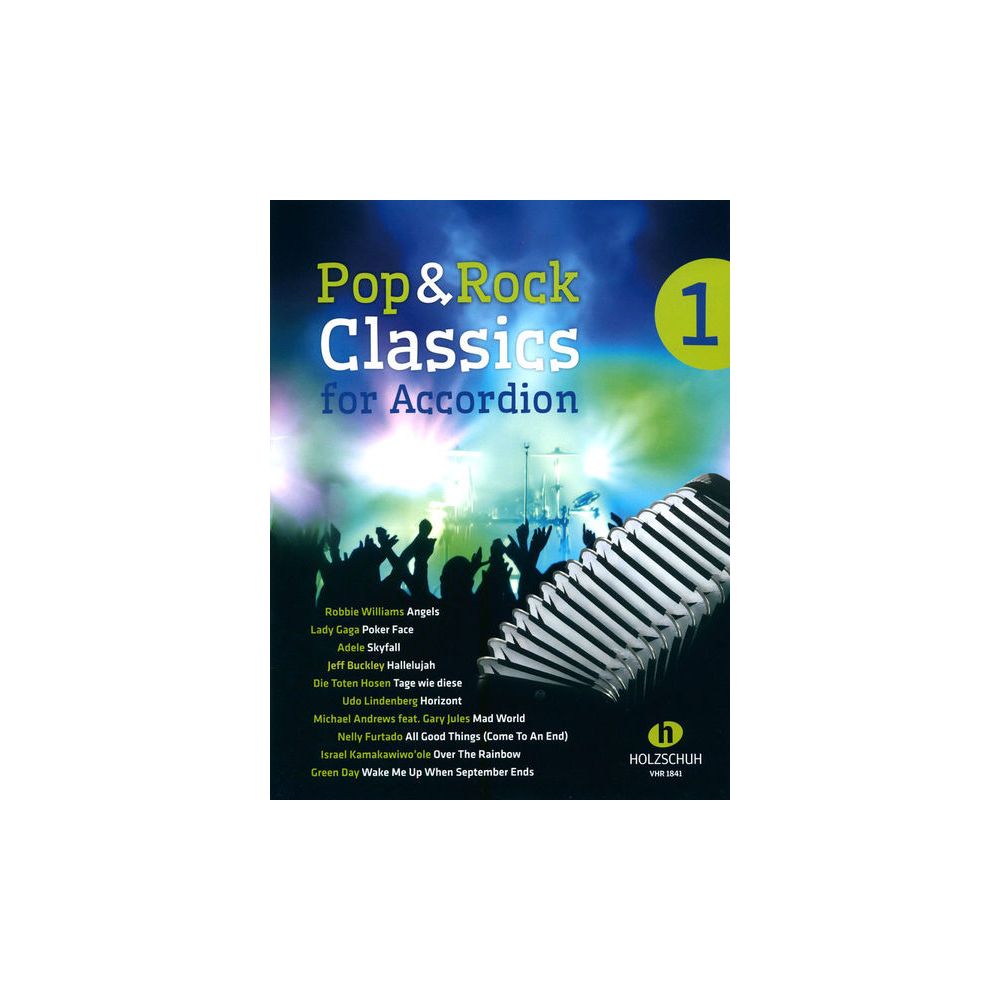 Holzschuh Verlag Pop Rock Classics Accordion 1 – Thomann Ireland