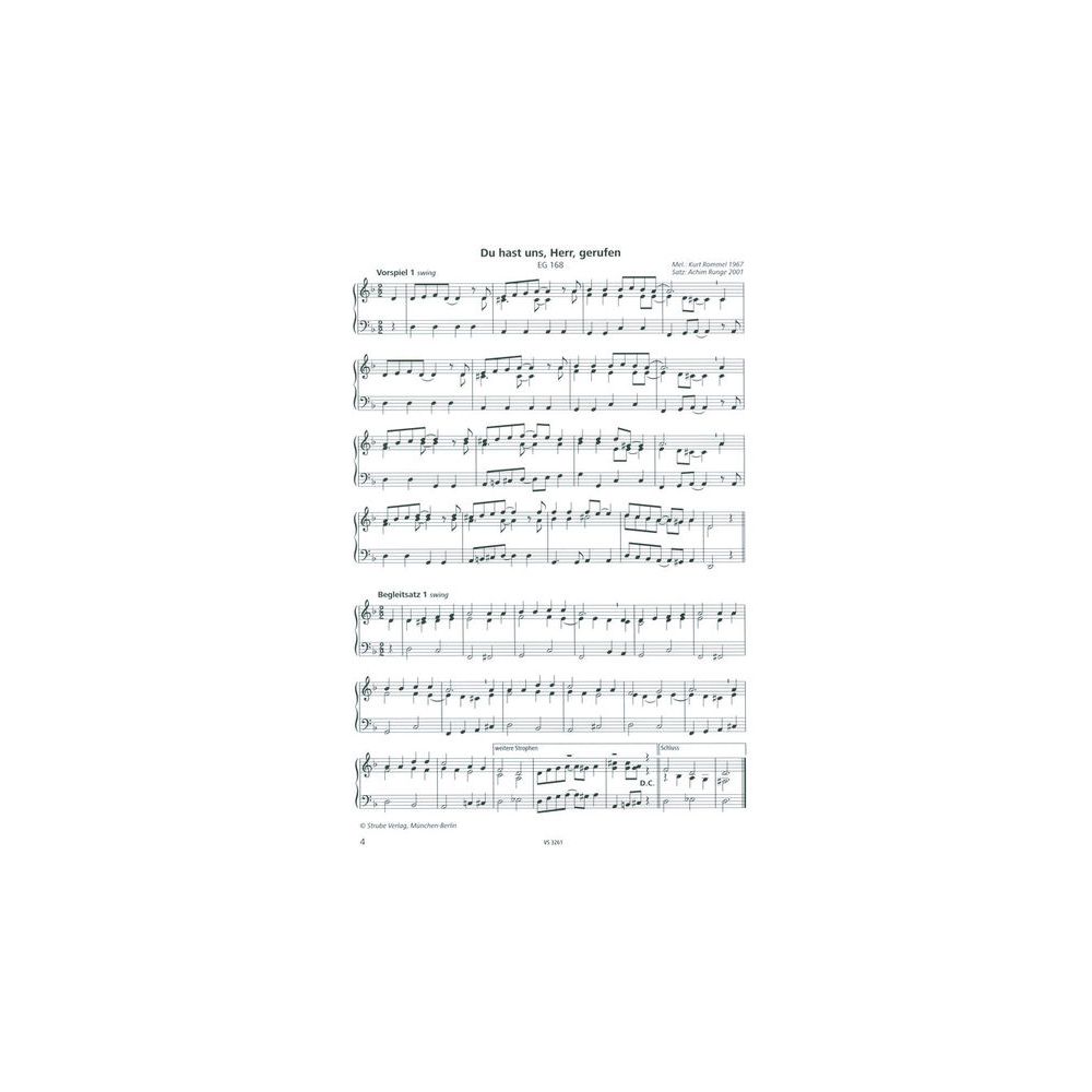 Strube Verlag Kleines Choralbuch 1 – Thomann Ireland