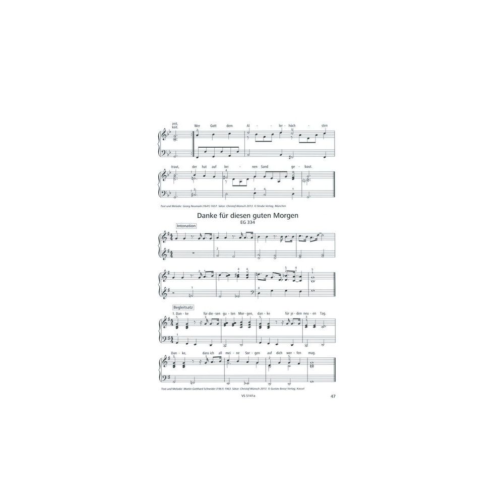 Strube Verlag Klavierbuch Gottesdienst 1 – Thomann Ireland