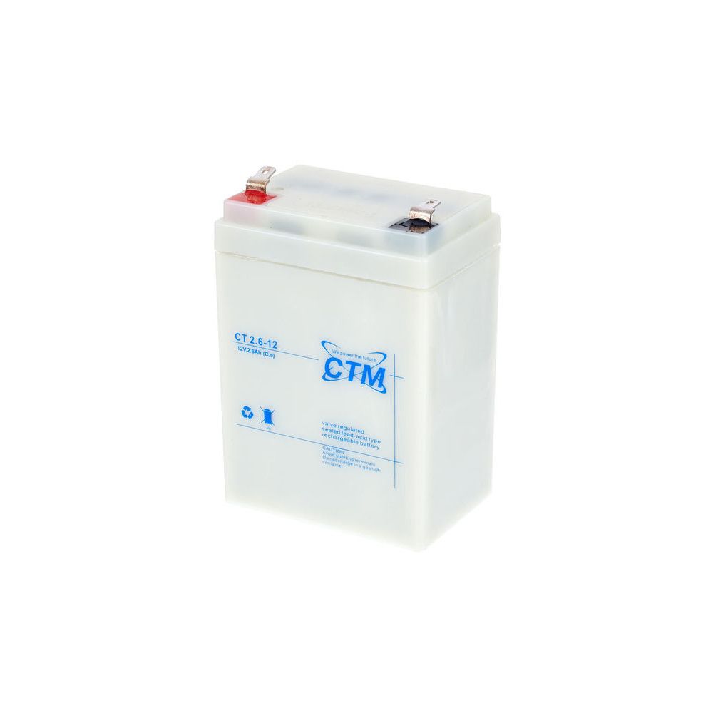 Thomann Battery 12V 2,6Ah – Thomann Ireland