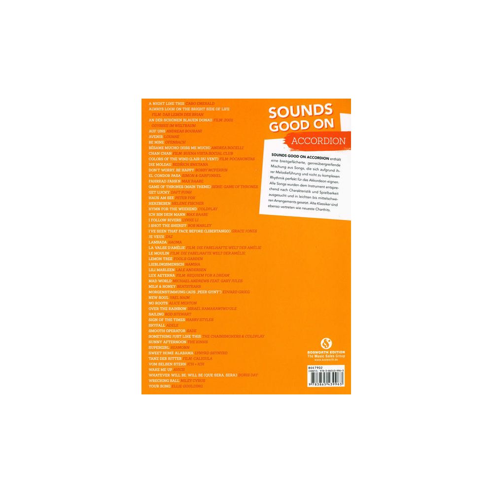 Bosworth Sounds Good On Accordion – Thomann Ireland