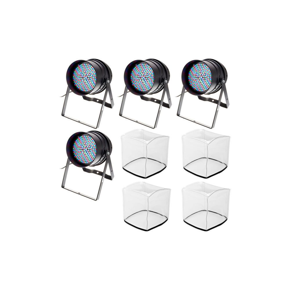 Stairville LED PAR 64 10 mm black Bundle – Thomann Ireland