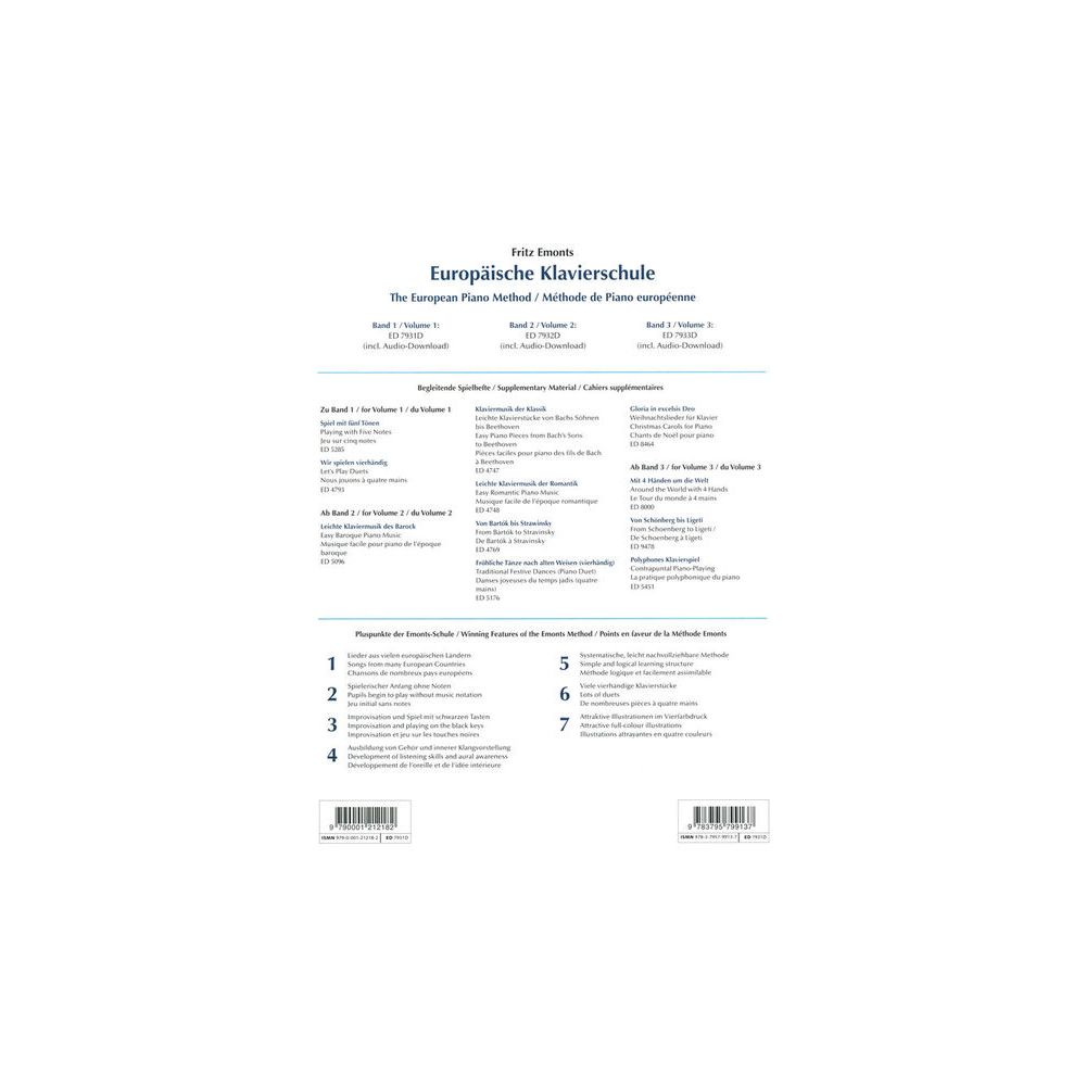 Schott Europäische Klavierschule 1 – Thomann Ireland