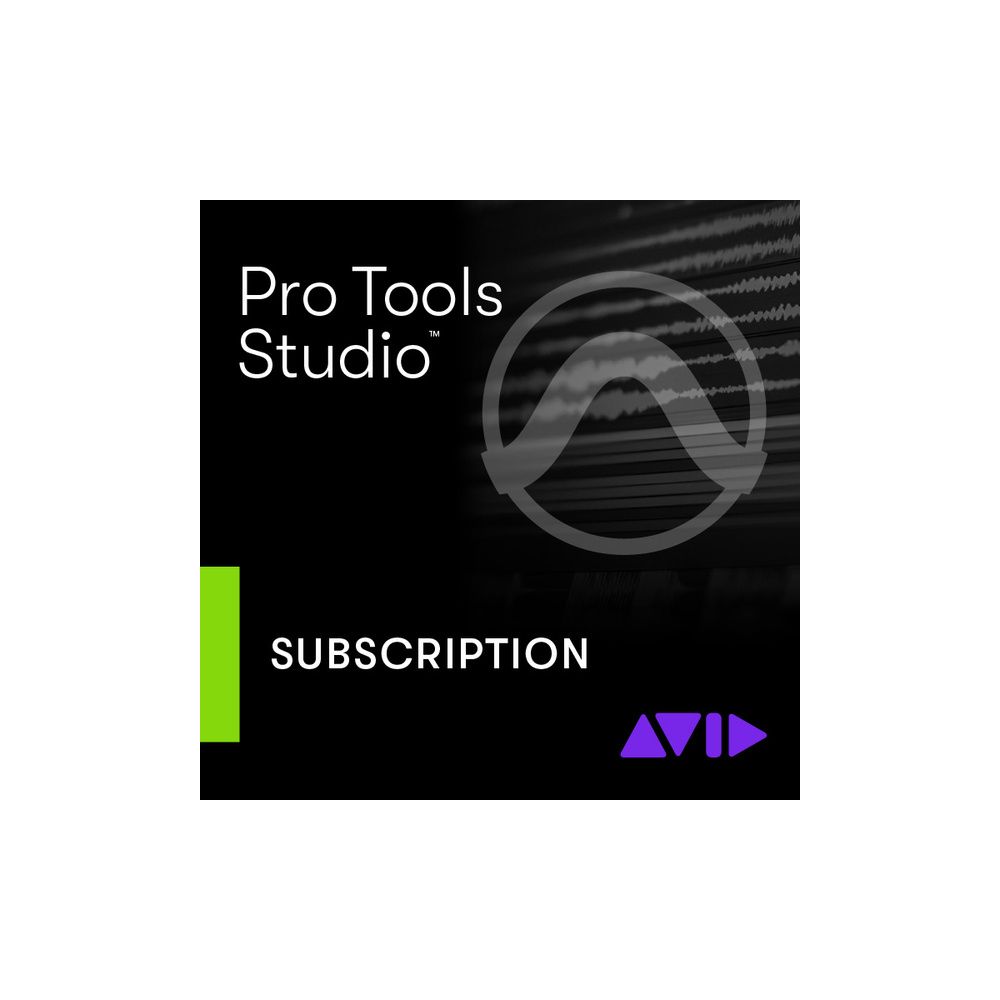 Avid Pro Tools Studio Annual Subsc. – Thomann Ireland