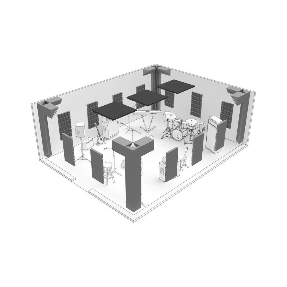 t.akustik Rehearsal Room Set L Basic – Thomann Ireland