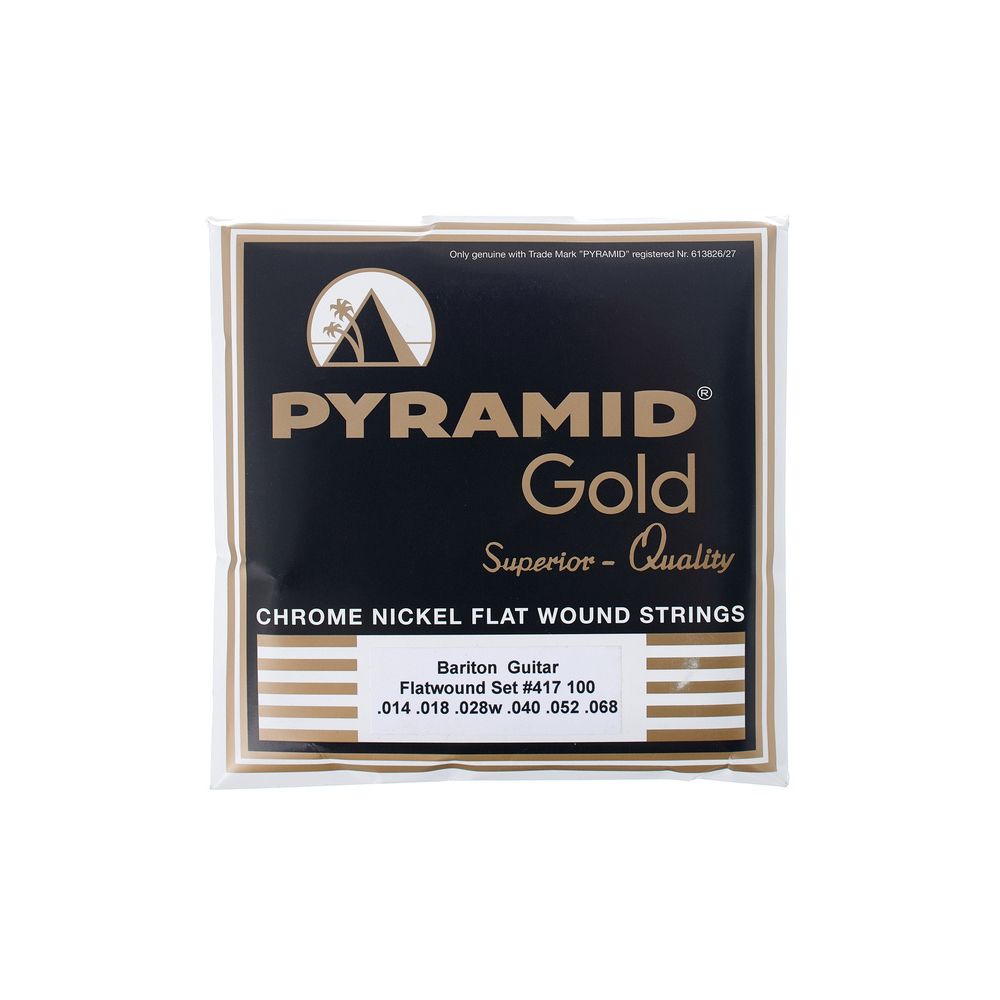 Pyramid 417 Gold Flatwound Baritone 14 – Thomann Ireland