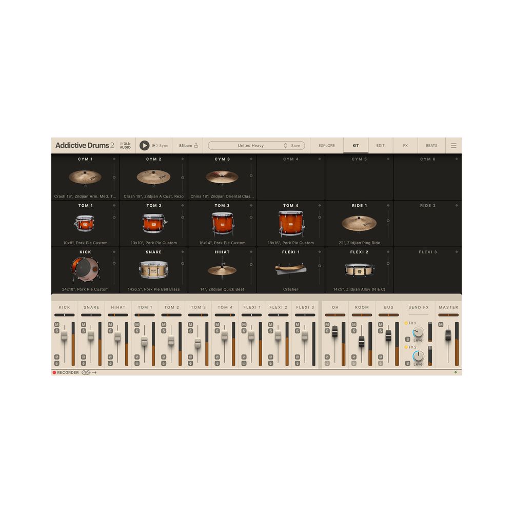 XLN Audio AD 2 Heavy Rock Collection – Thomann Ireland