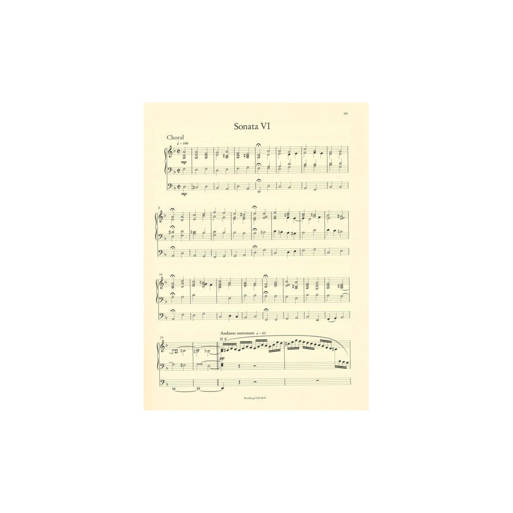Breitkopf & Härtel Mendelssohn Orgelwerke 1 – Thomann Ireland