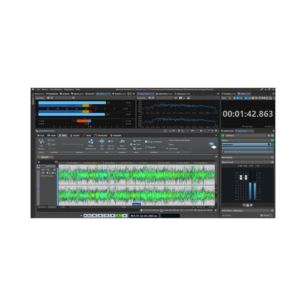 Steinberg Wavelab Elements 12 – Thomann Ireland