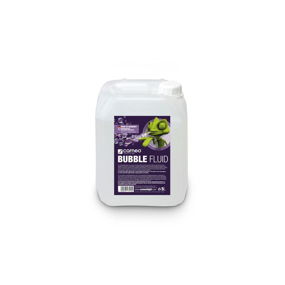 Cameo Bubble Fluid 5L – Thomann Ireland