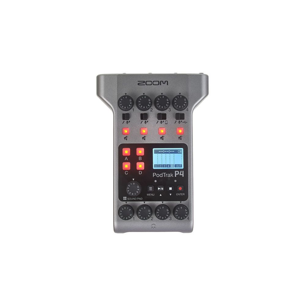 Zoom PodTrak P4 Podcast Mic Set – Thomann Ireland