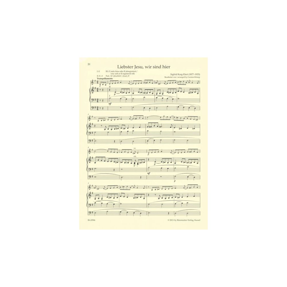 Bärenreiter Organ Plus Gottesdienst – Thomann Ireland