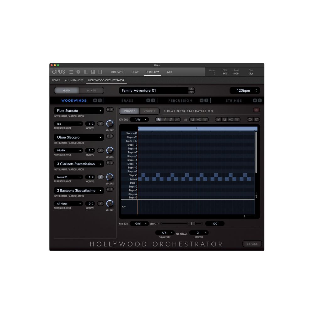 EastWest Hollywood Orchestra Opus Edit. – Thomann Ireland