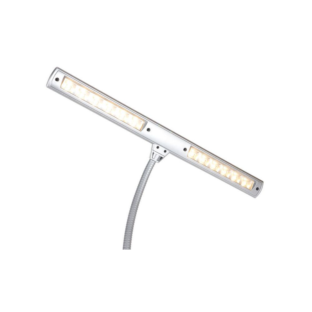 K&M 12298 LED Piano Lamp Silver – Thomann Ireland