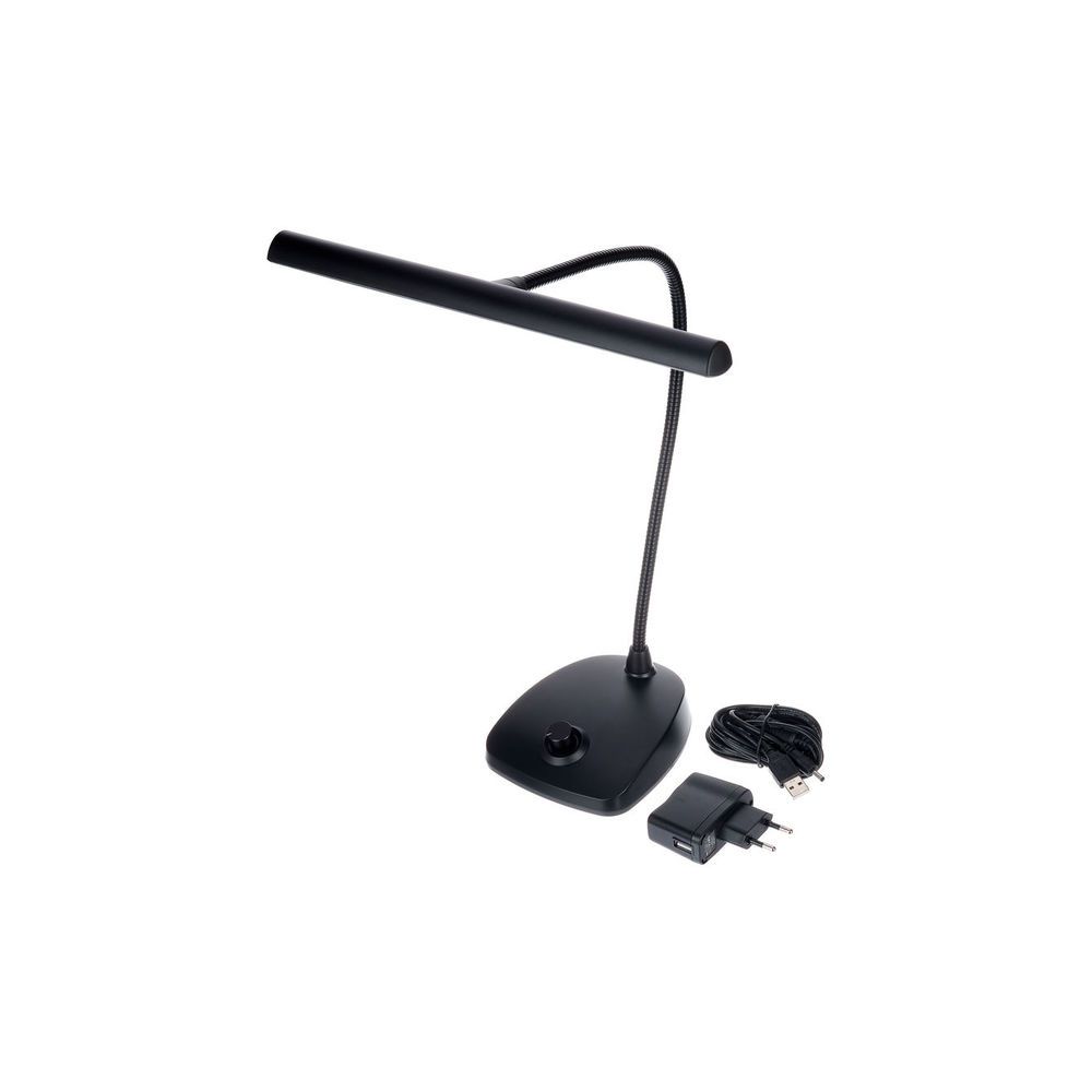 K&M 12298 LED Piano Lamp Black – Thomann Ireland