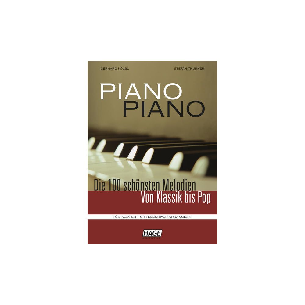 Hage Musikverlag Piano Piano 1 Intermediate – Thomann Ireland