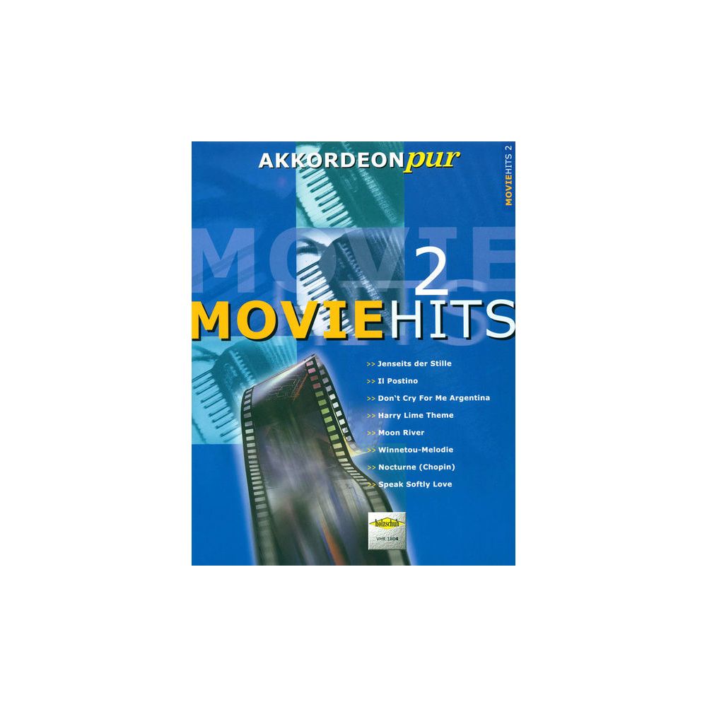 Holzschuh Verlag Akkordeon Pur Moviehits 2 – Thomann Ireland