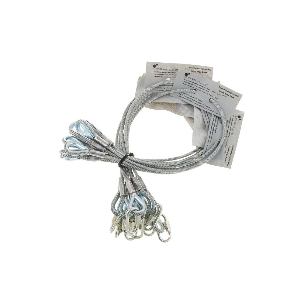 Stairville Safety Set 60cm/4mm 10pcs – Thomann Ireland