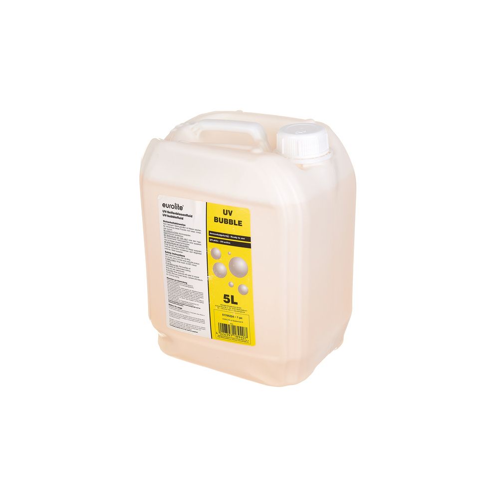 Eurolite UV Bubble Fluid 5l blue – Thomann Ireland