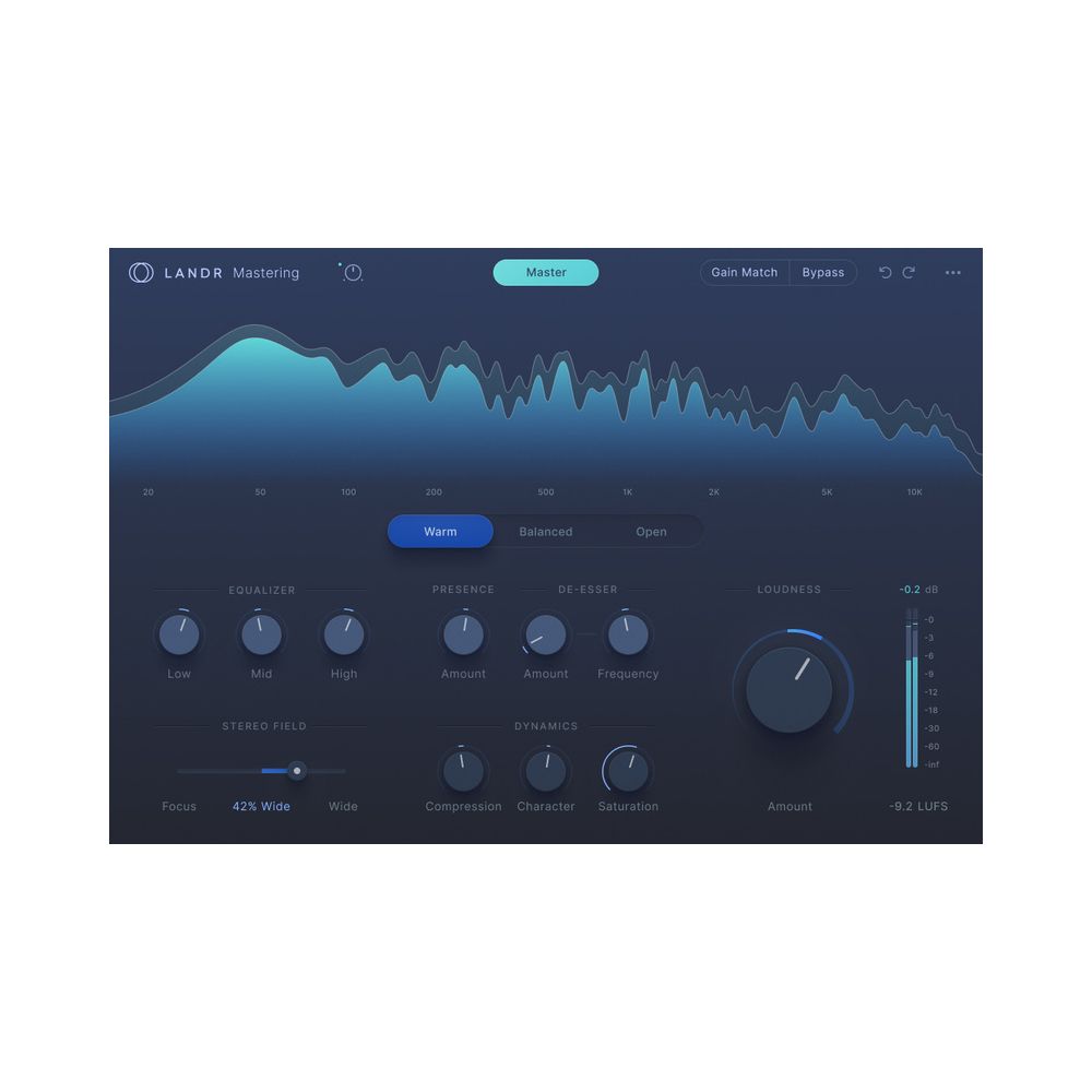 LANDR Mastering Plugin Pro – Thomann Ireland