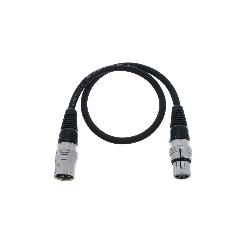 Sommer Cable Stage 22 SGHN BK 0,5m – Thomann Ireland