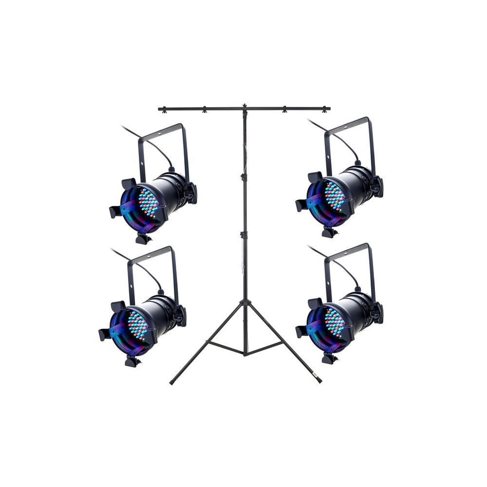 Stairville LED PAR 36 Black Bundle – Thomann Ireland