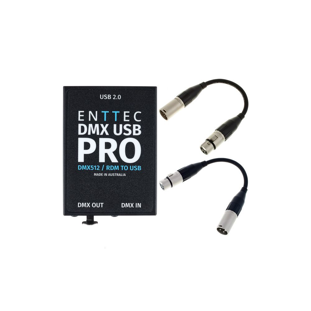 Enttec DMX USB Pro Interface Bundle – Thomann Ireland