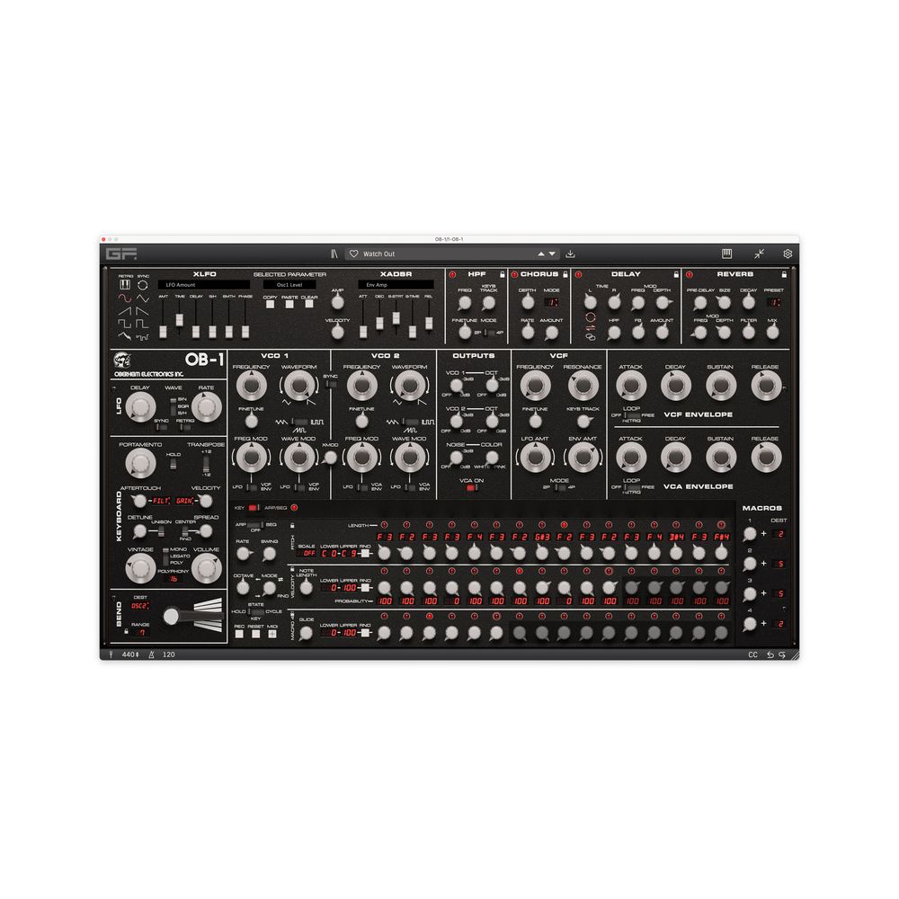 GForce Oberheim OB