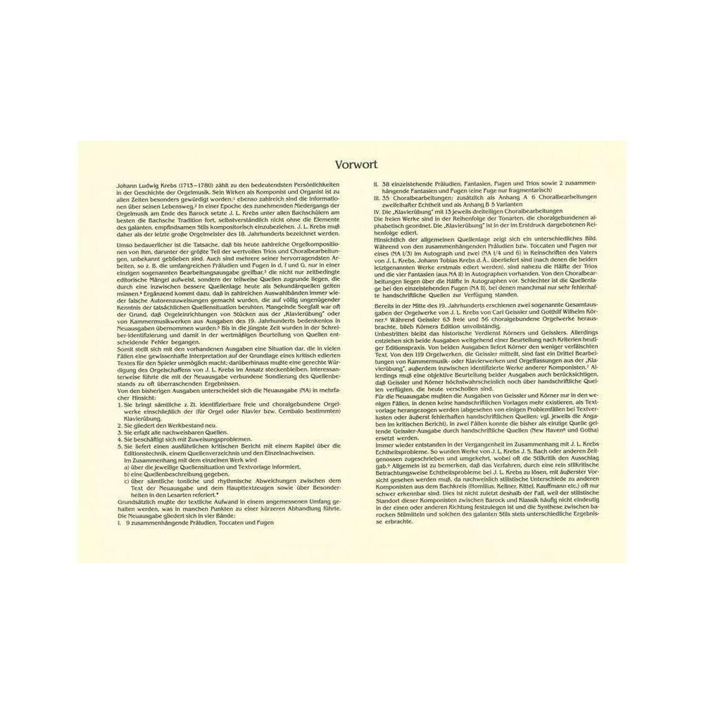 Breitkopf & Härtel Krebs Orgelwerke III – Thomann Ireland