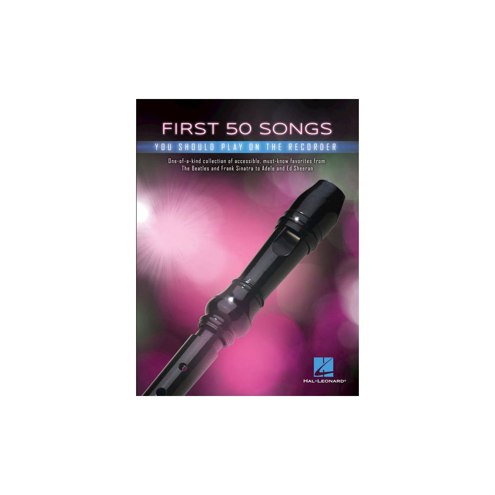 Hal Leonard First 50 Songs Recorder – Thomann Ireland