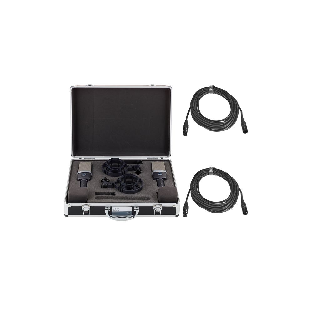 AKG C214 Stereo Set Bundle – Thomann Ireland