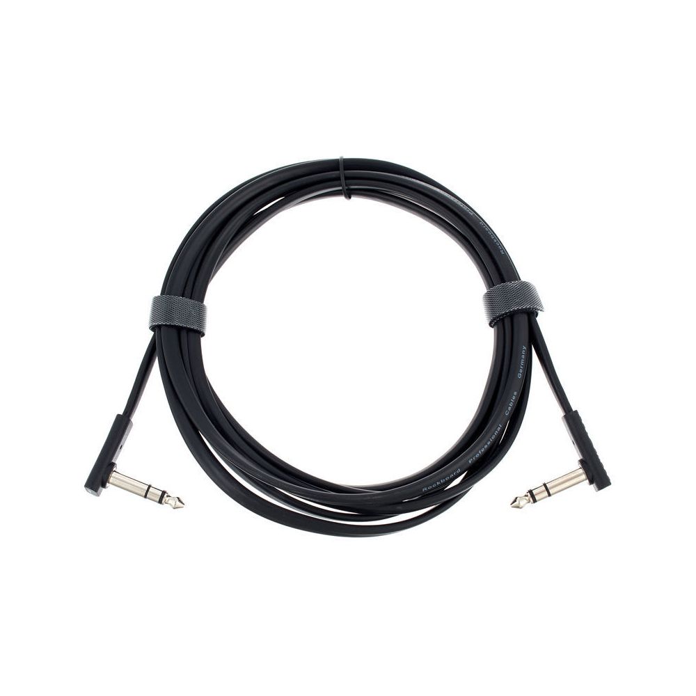 Rockboard Flat TRS Cable 300 cm BK – Thomann Ireland