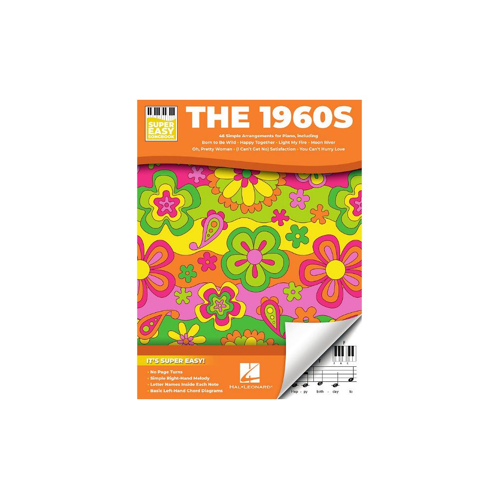 Hal Leonard The 1960s Super Easy Songbook – Thomann Ireland