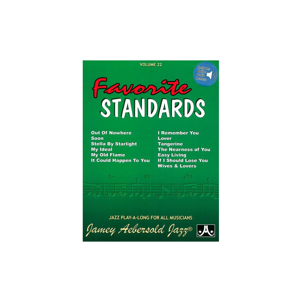 Jamey Aebersold Favorite Standards – Thomann Ireland