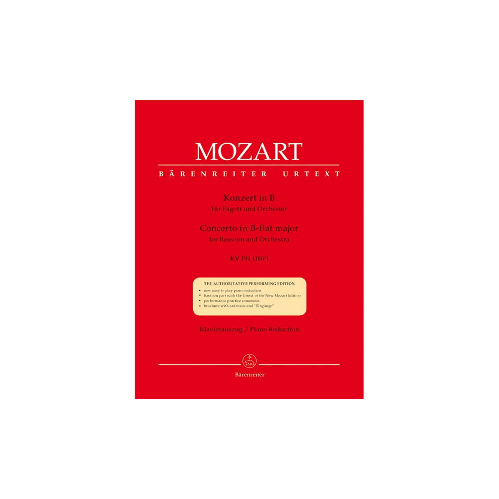 Bärenreiter Mozart Concert B
