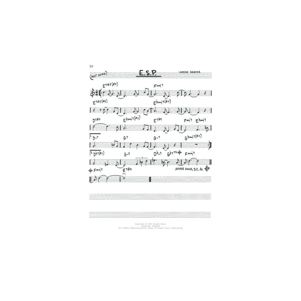 Hal Leonard The Real Bebop Book C – Thomann Ireland