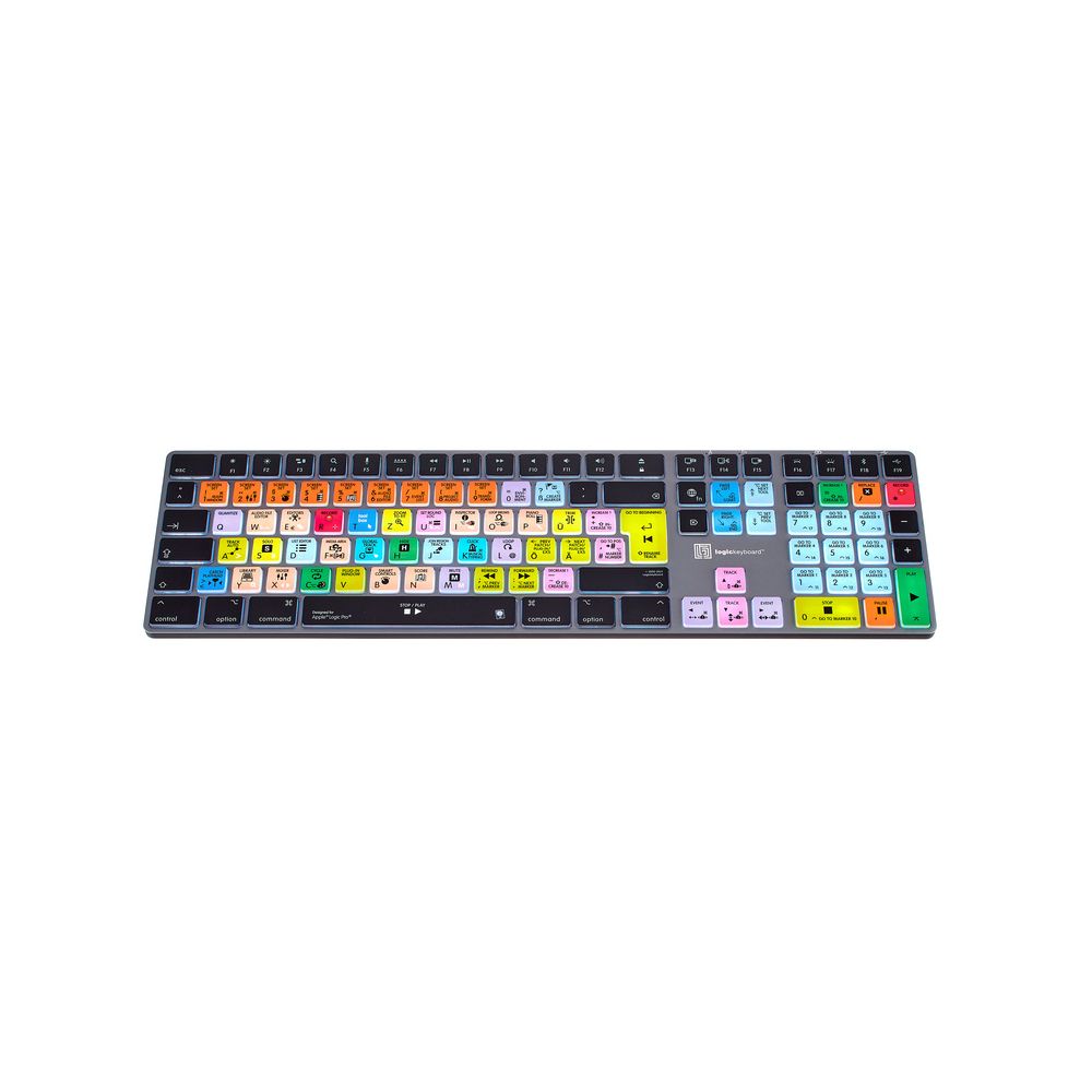 Logickeyboard Titan Apple Logic Pro X2 D Mac – Thomann Ireland