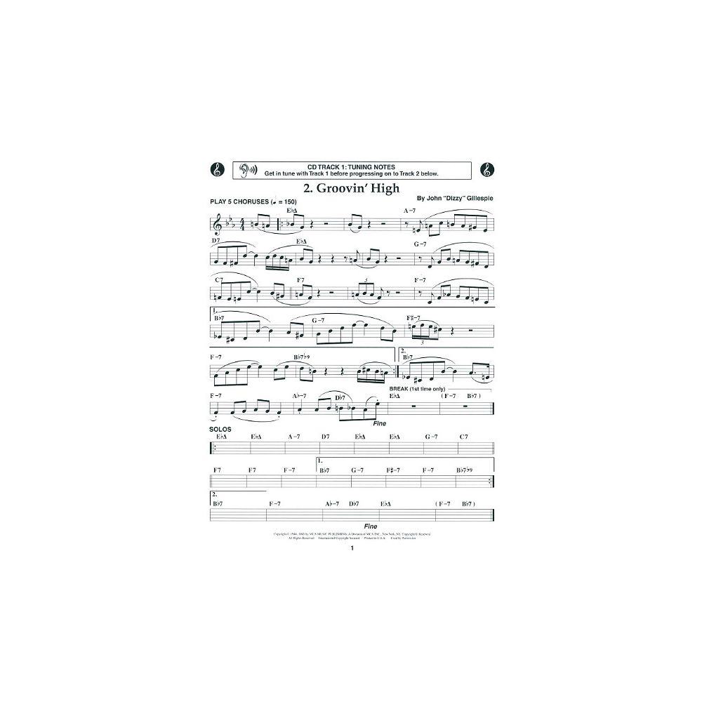 Jamey Aebersold Groovin' High – Thomann Ireland