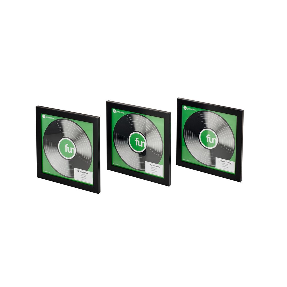 Fun Generation 12" Record Frame black – Thomann Ireland