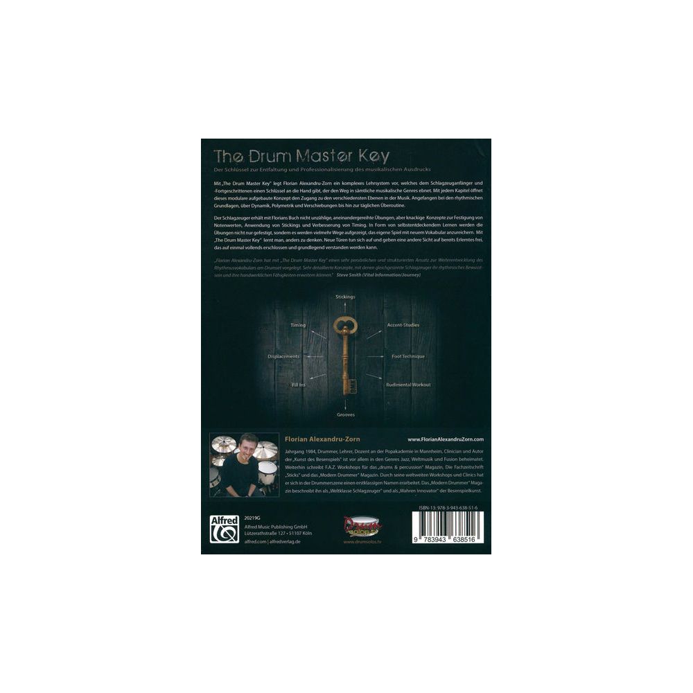 Alfred Music Publishing Drum Master Key – Thomann Ireland
